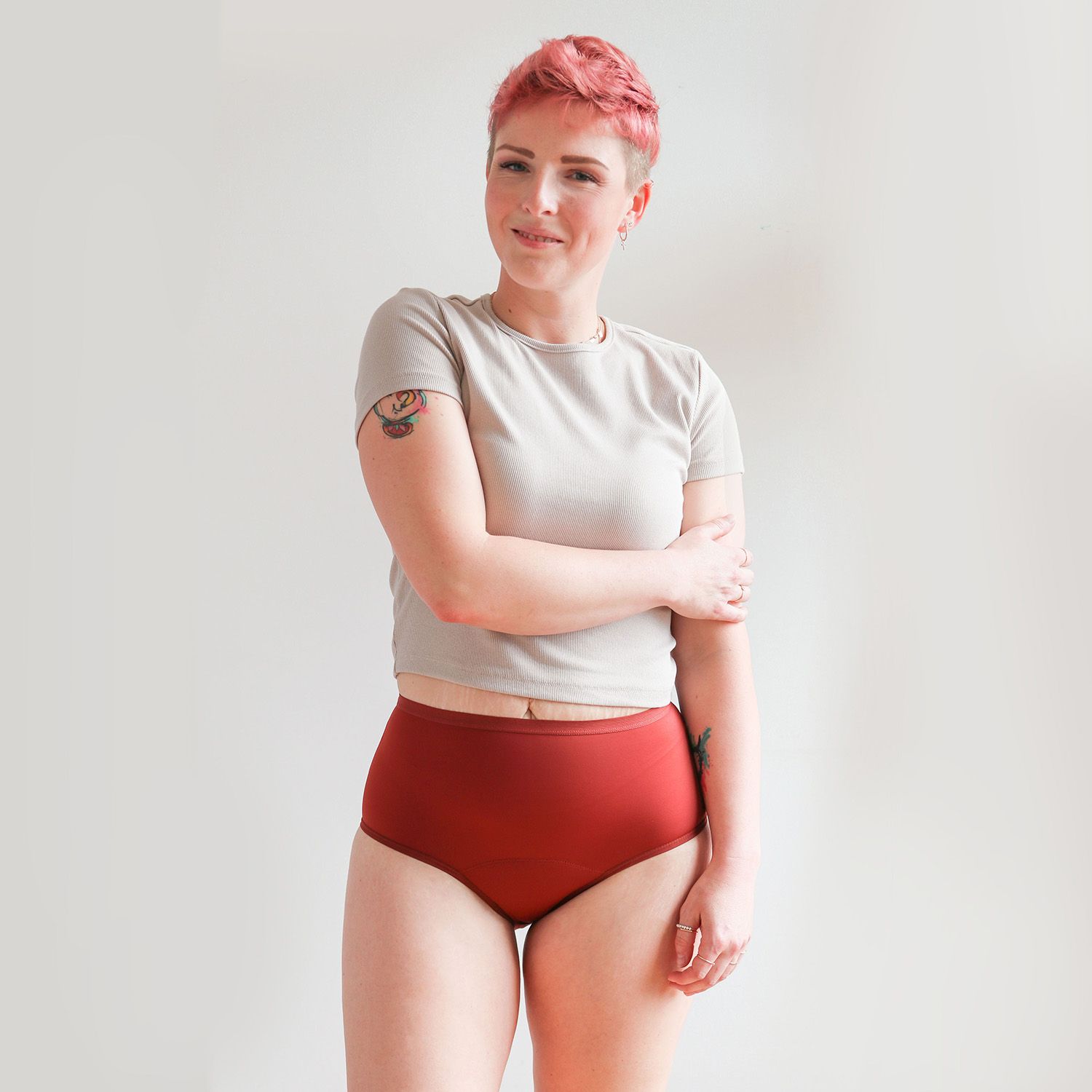 Bild von MYLILY Periodenunterwäsche - High Waist Hagebutte M ohne Biozide