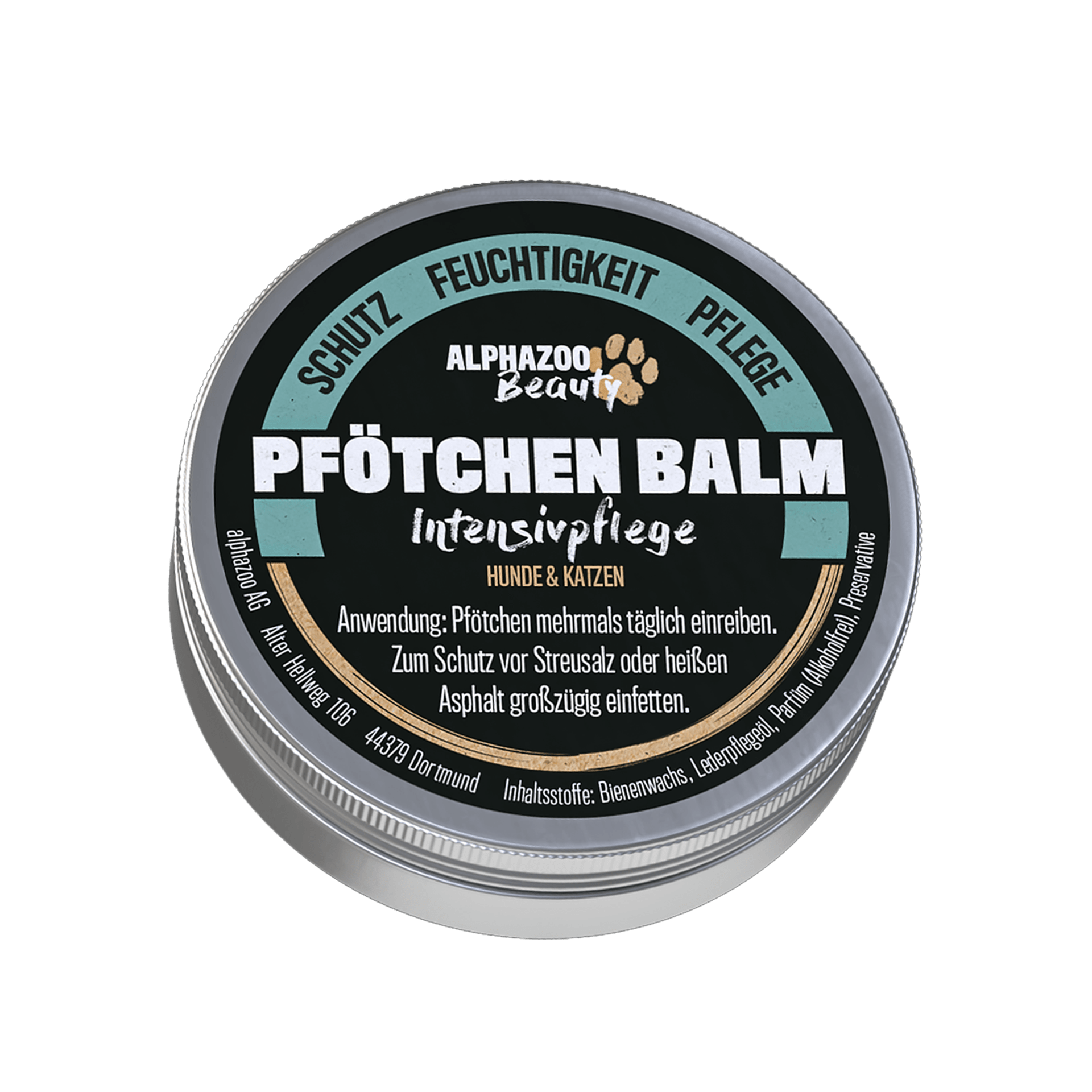 Bild von ALPHAZOO Fellpflege Pfotenbalsam 50ml I Pfötchenpflege