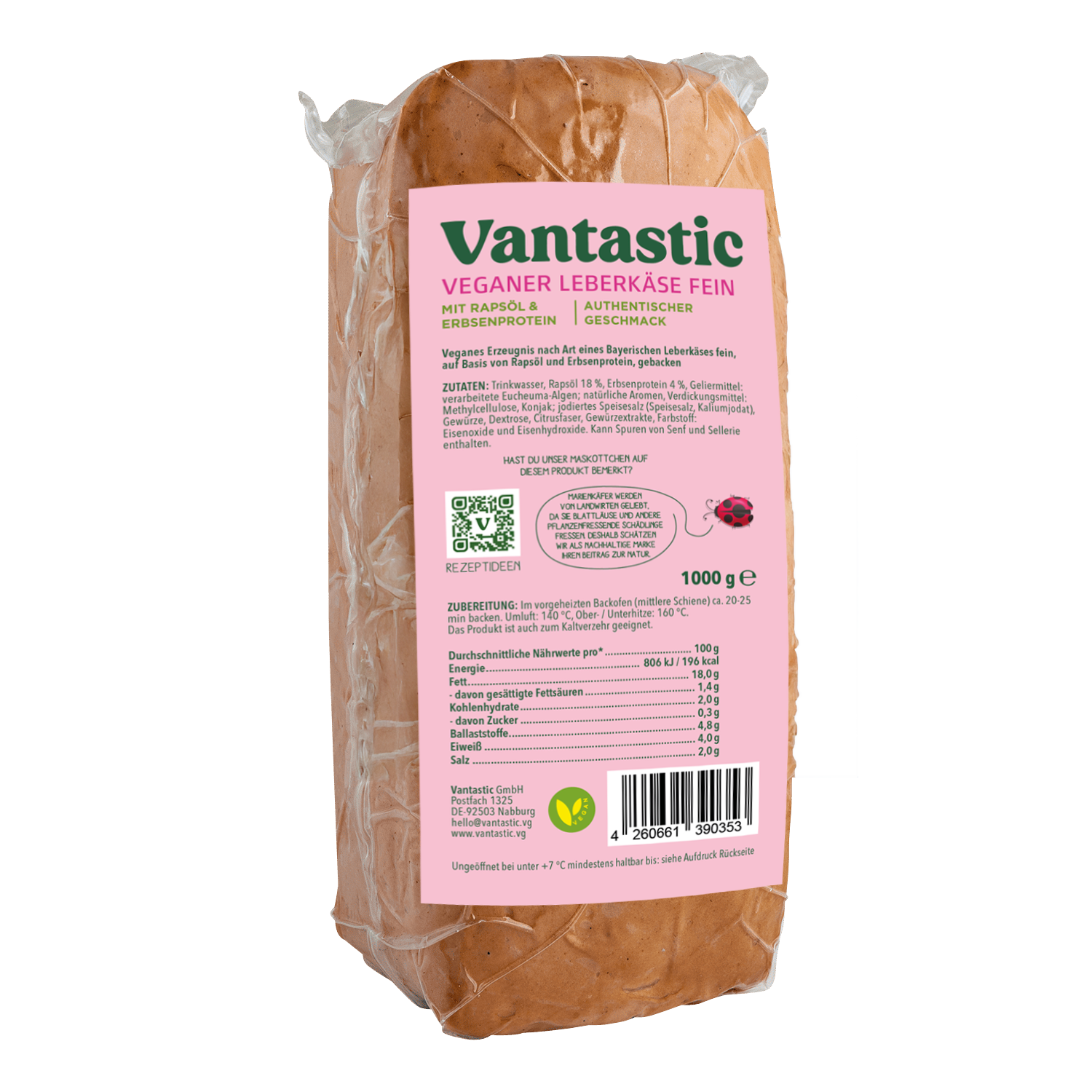 Bild von Veganer Leberkäse, 1kg