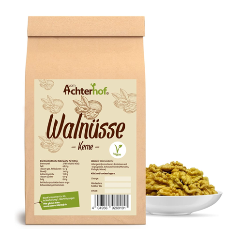 Bild von Walnusskerne geschält (250g) - Ein gesunder Snack für jede Gelegenheit