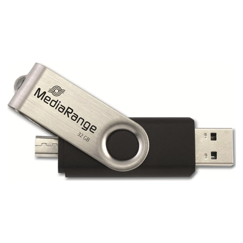 Bild von MediaRange Kombi-Flashlaufwerk mit Micro USB (OTG) - 32 GB