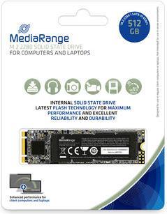 Bild von MediaRange MR1023 Internes Solid State Drive M.2 512 GB Serial ATA III 3D TLC NAND (MR1023)