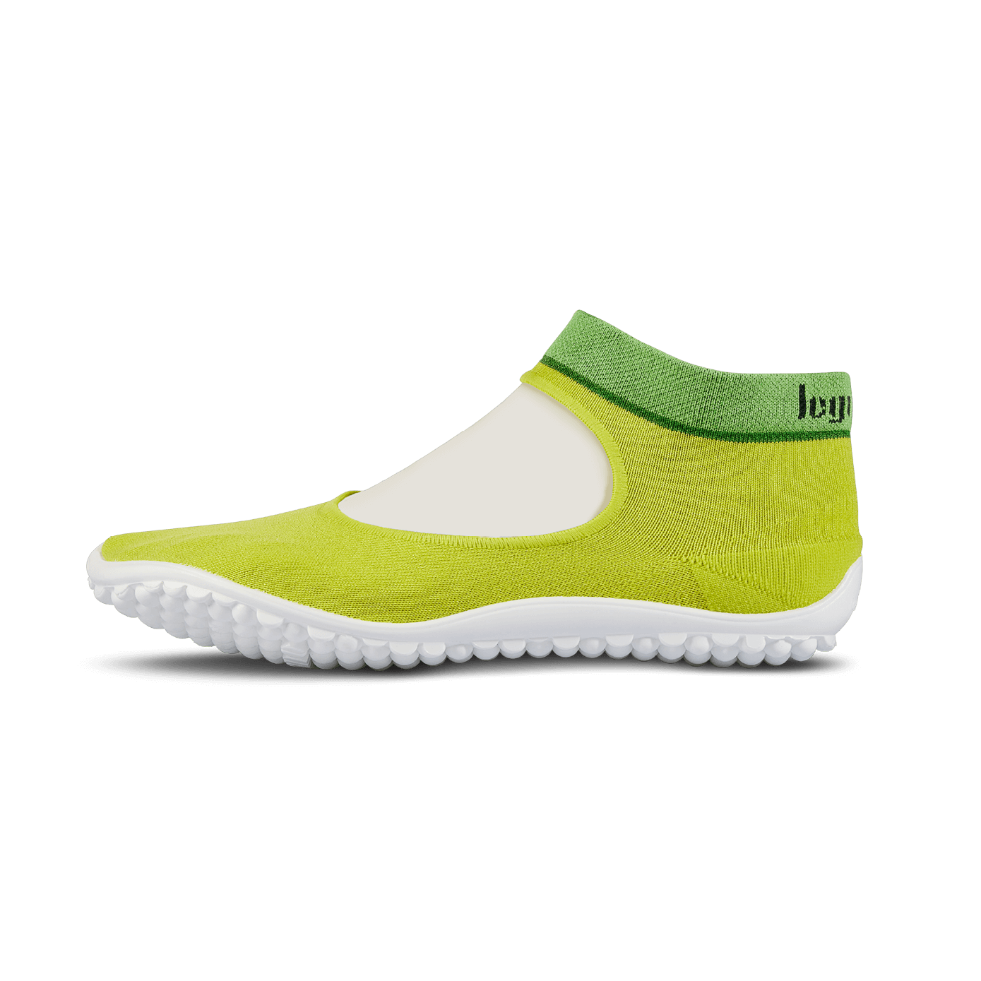 Bild von Leguano Ballerina grün - Damen Sockenschuh Barfußschuh / Sockenschuh Barfußschuh