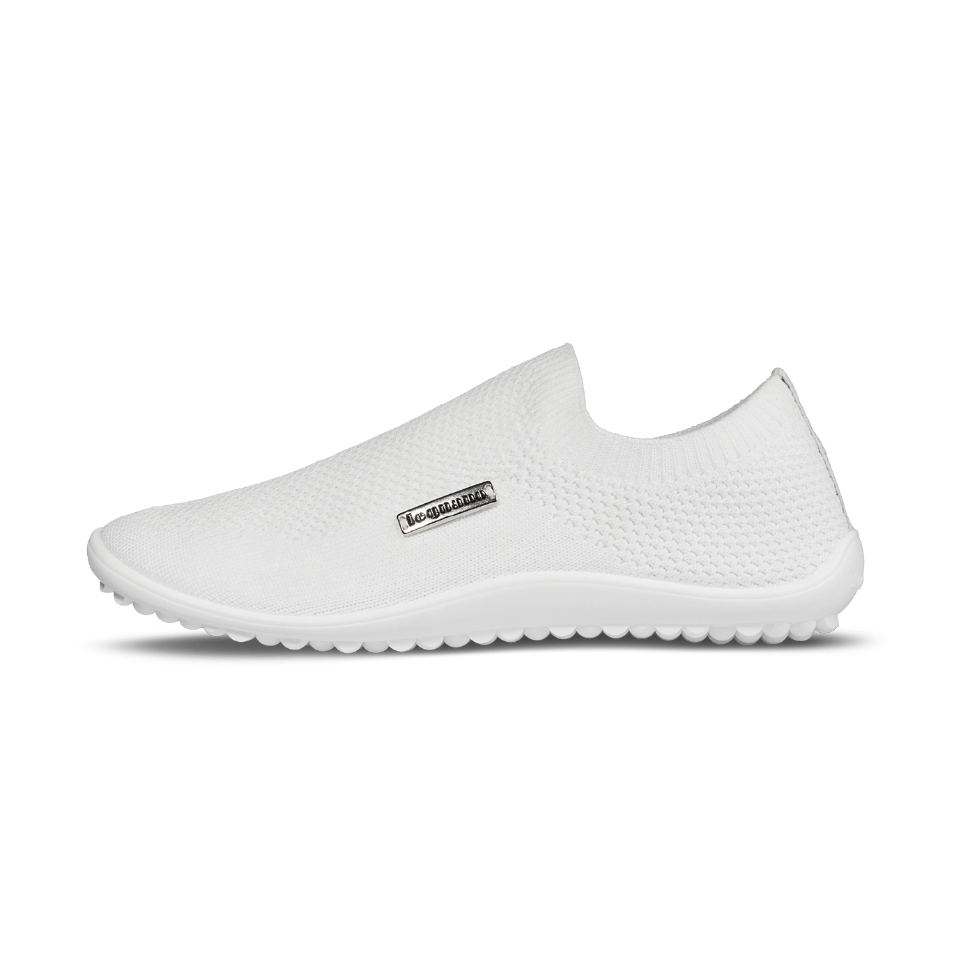 Bild von Leguano Scio white (weiß) - leichter Slipper Barfußschuh
