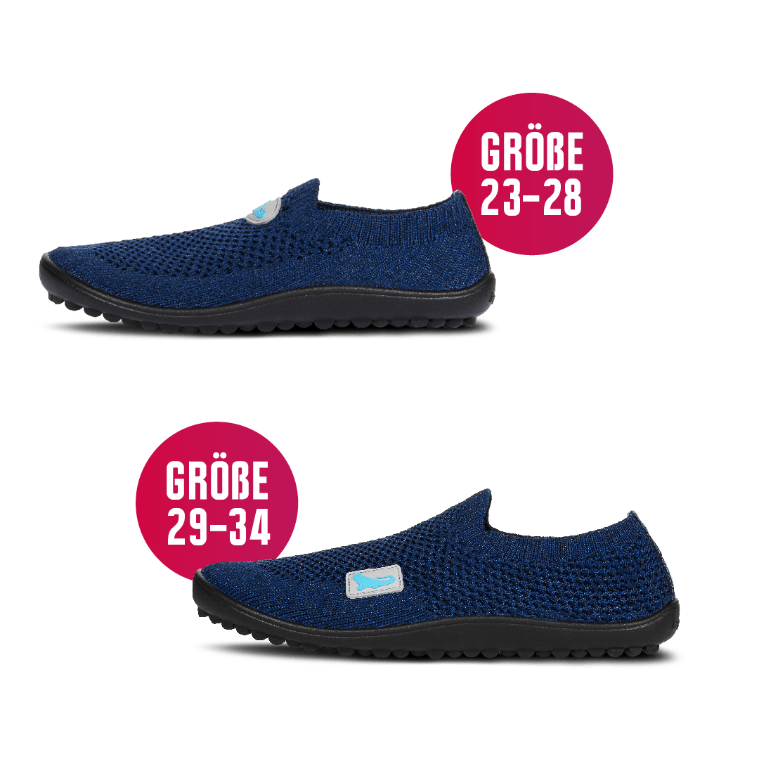Bild von Leguano - Small Kid's Leguanito Scio - Barfußschuhe Gr 27 blau
