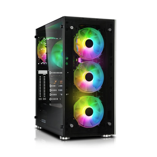 Bild von Leistungsstarker Gaming-PC mit AMD Ryzen 5 und RX 6650 XT