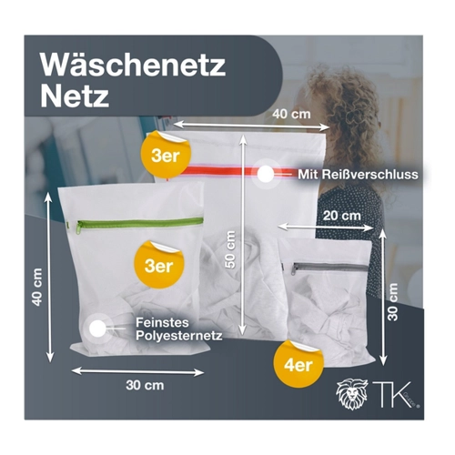 Bild von Everhomely® Wäschenetz Set – 10 Stück in 3 Größen