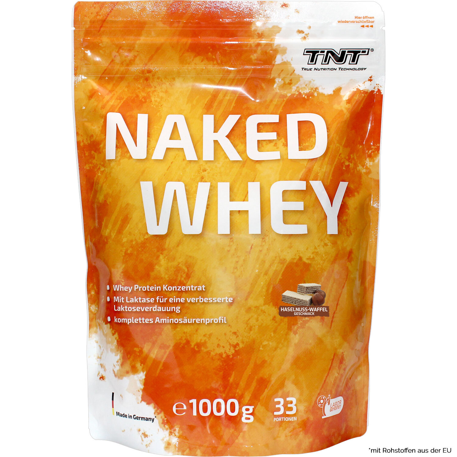 Bild von TNT Naked Whey Protein Konzentrat mit Laktase