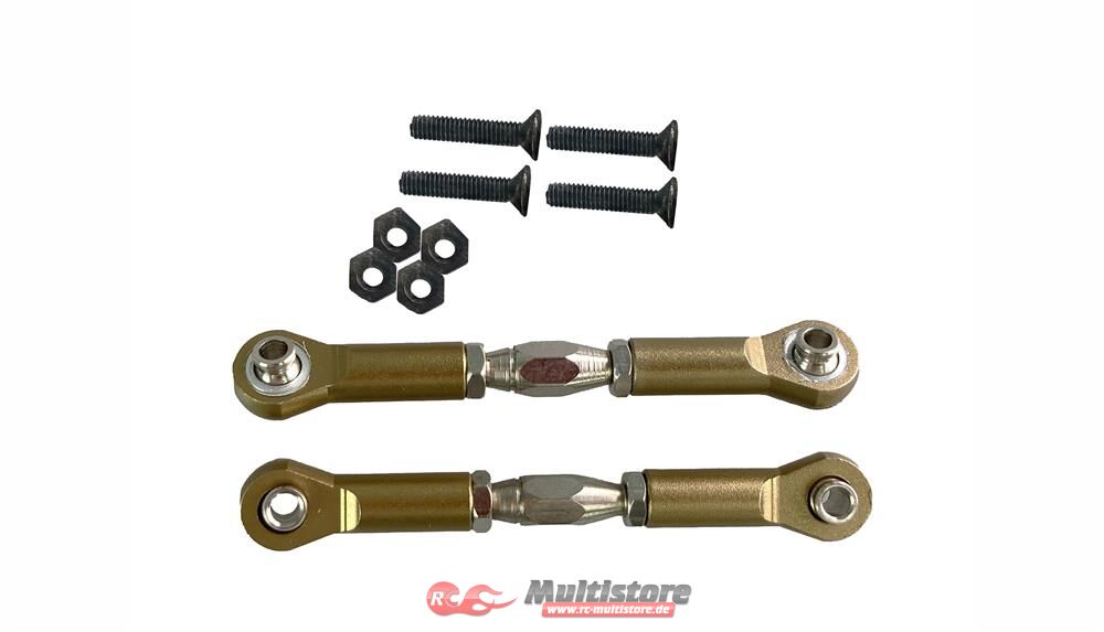 Bild von AMEWI / Querlenker Sturzstange vorne/hinten Aluminium gun metal / 004-106617TI