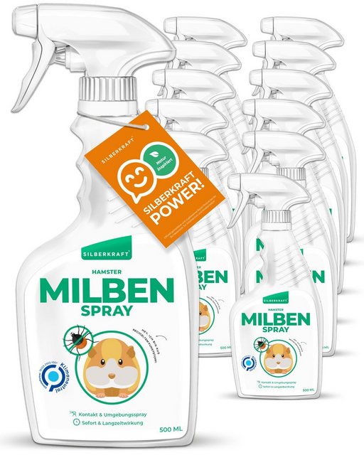 Bild von Silberkraft Insektenspray Milbenspray Hamster, 500 ml, 12-St.