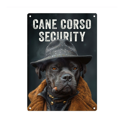 Bild von Cadouri Hundewarnschild CANE CORSO SECURITY