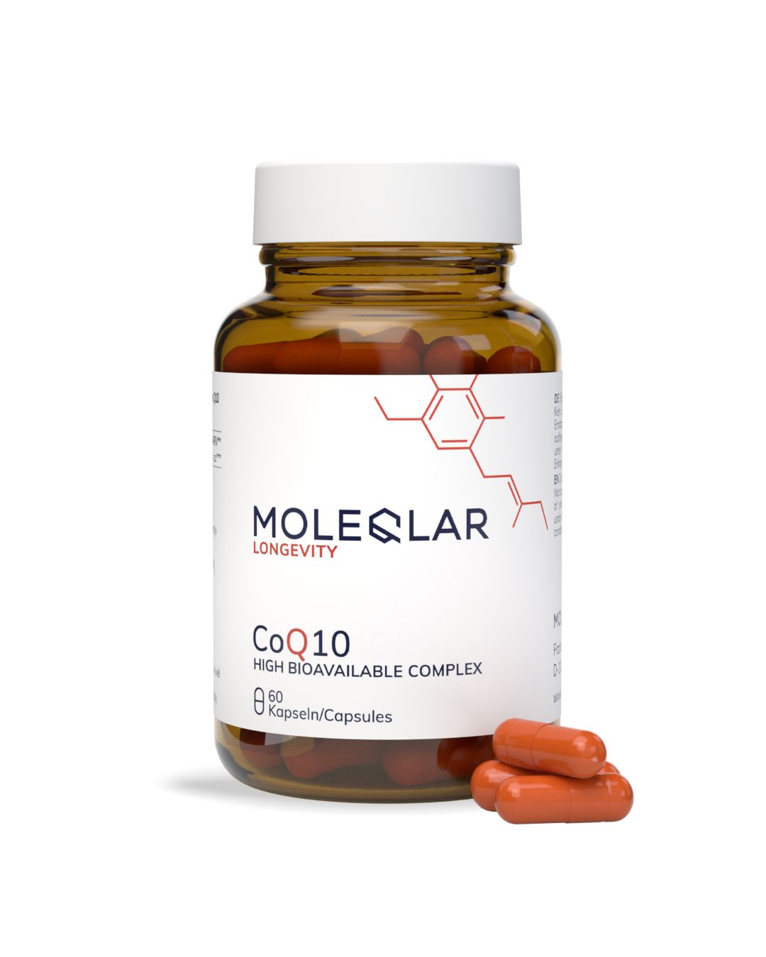Bild von MoleQlar Curcusome Curcurmin Complex 60 Kapseln - Zur Nahrungsergänzung