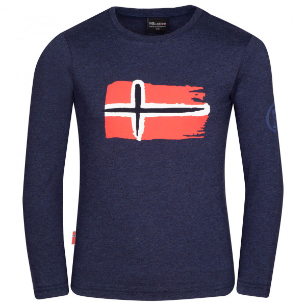 Bild von Trollkids, Unisex, Hemd, Kid's Oslo Longsleeve, Blau, (152)