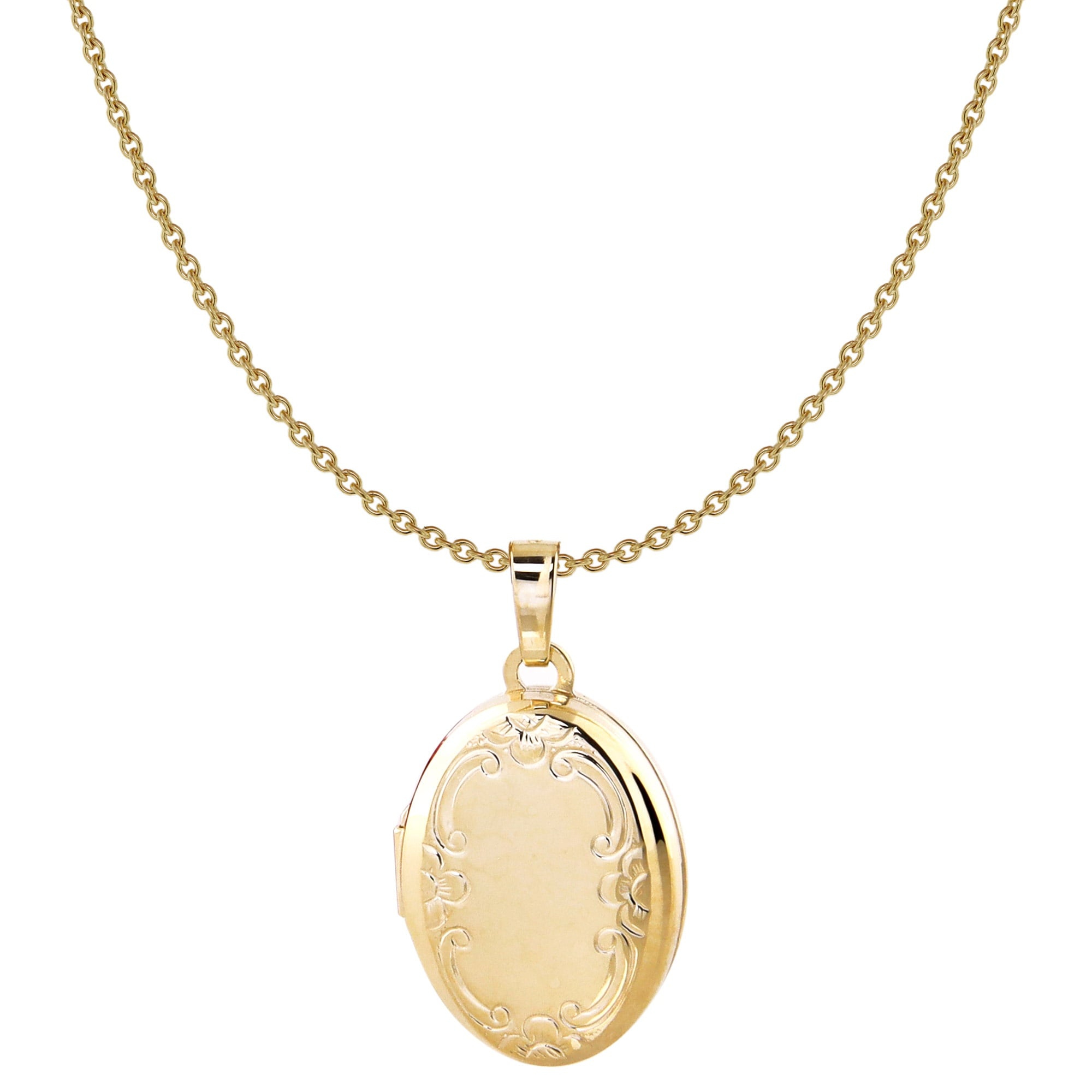 Bild von Acalee 30-3002 Halskette mit Medaillon-Anhänger Gold 333 / 8K