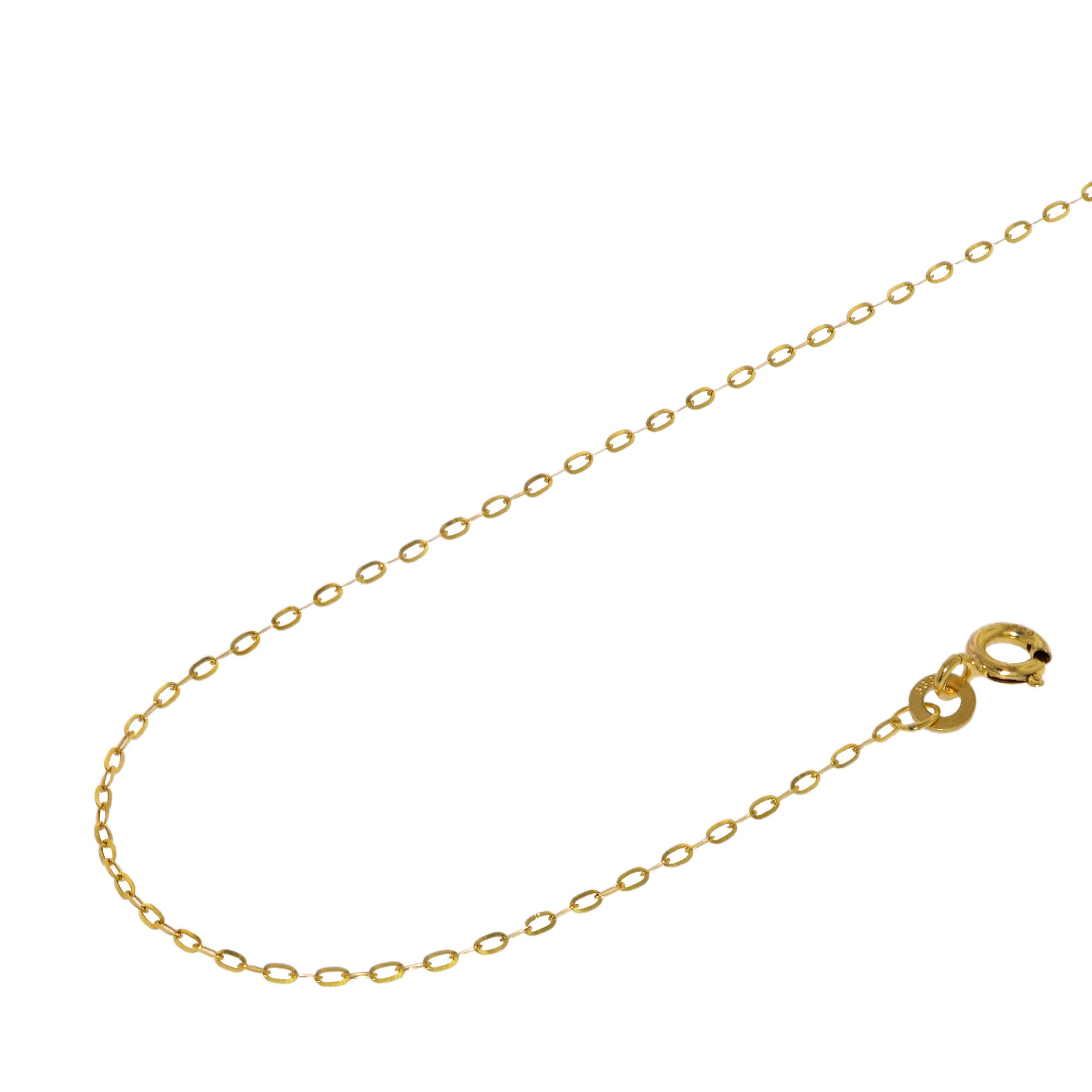 Bild von Acalee 10-1050 Halskette 333 Gold / 8 Karat Flachanker-Kette 1,1 mm