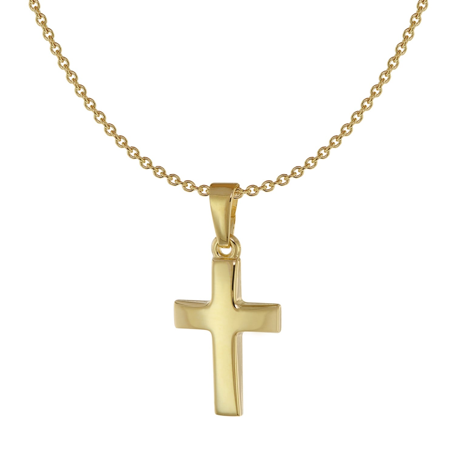 Bild von Acalee 20-1220 Kinder-Halskette mit Kreuz-Anhänger Gold 333 / 8 Karat