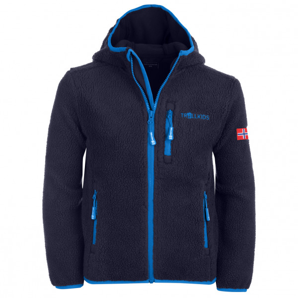 Bild von Trollkids - Kid's Mandal Jacket - Fleecejacke Gr 128 blau
