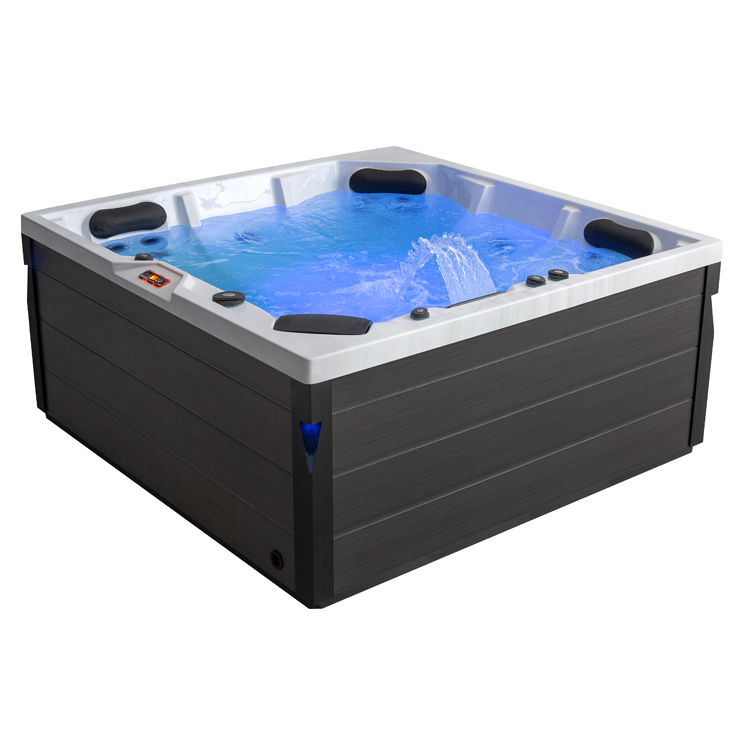 Bild von Outdoor Whirlpool AWT IN-403 basic Sterling Silver / 200 x 200 x 90