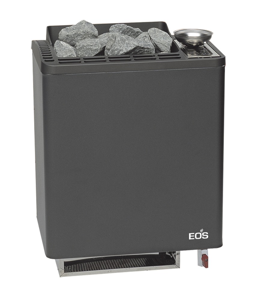 Bild von Saunaofen Set - Kombiofen EOS Bi-O Tec W mit der Saunasteuerung ECON H2, anthrazid