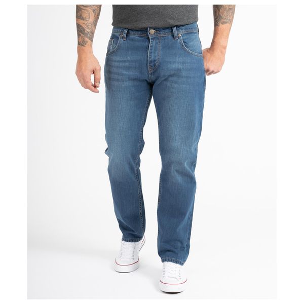 Bild von Indumentum Straight-Jeans Herren Comfort Fit Jeans IC-701