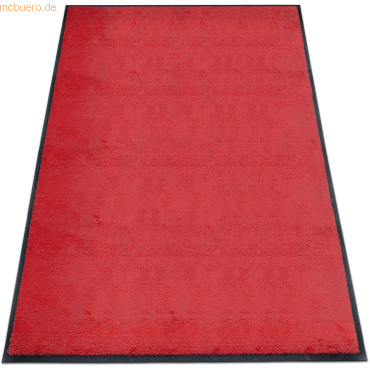 Bild von Miltex, Fussmatte, Schmutzfangmatte Eazycare Style 150x300cm A16 Clear Red (150 x 300 cm)