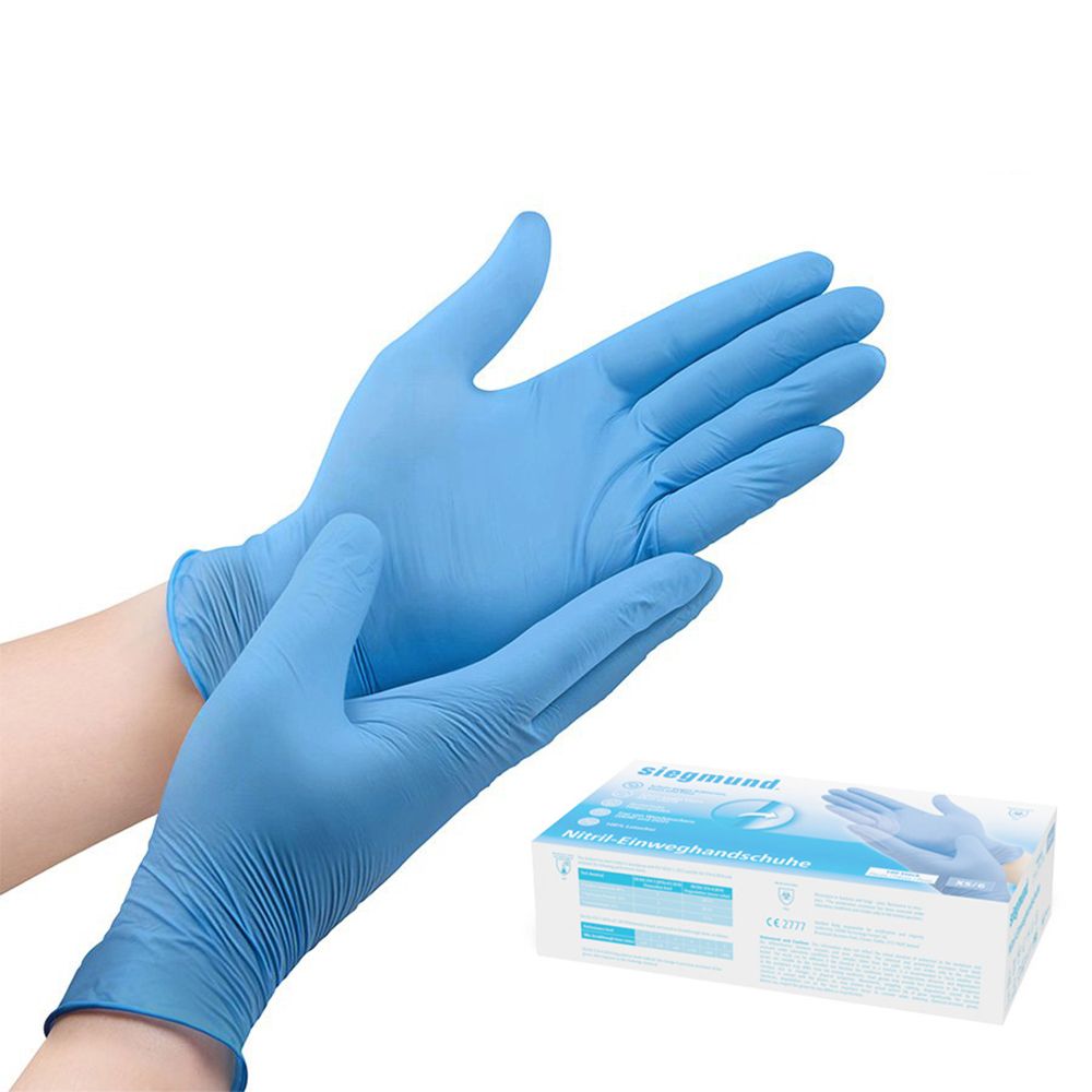Bild von siegmund care INTCO SYNGUARD® Nitril-Einweghandschuhe XS