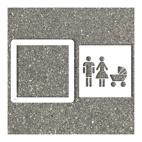 Bild von Effektive Bodenmarkierung für Familienparkplätze von kaiserkraft