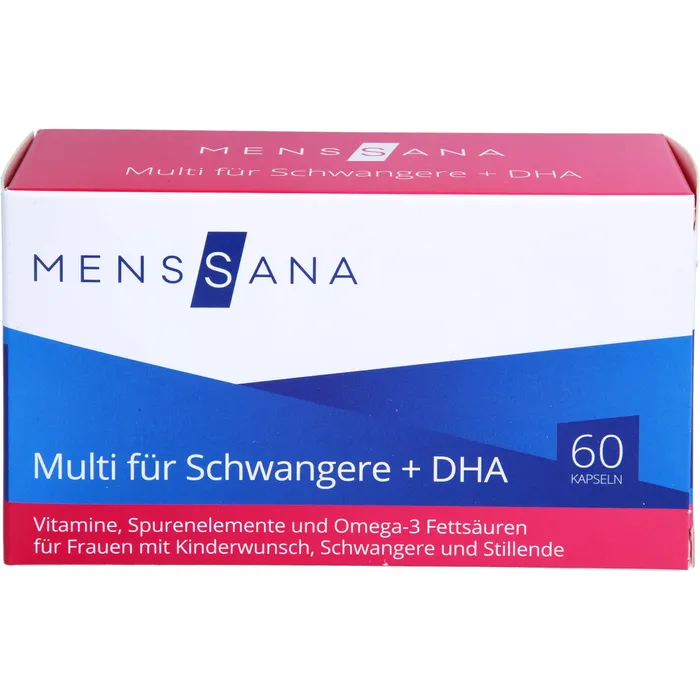 Bild von Multi FÜR Schwangere + DHA MensSana Kapseln 60 St