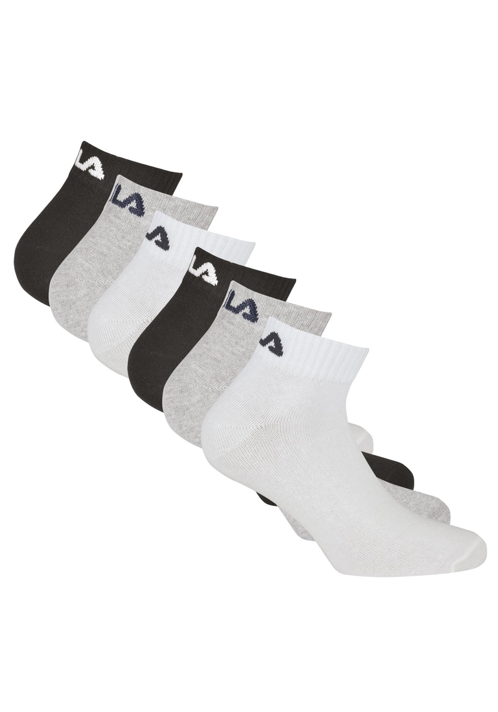 Bild von FILA, Damen, Socken, Socken Sportlich, Mehrfarbig, (6er Pack, 35 - 38)