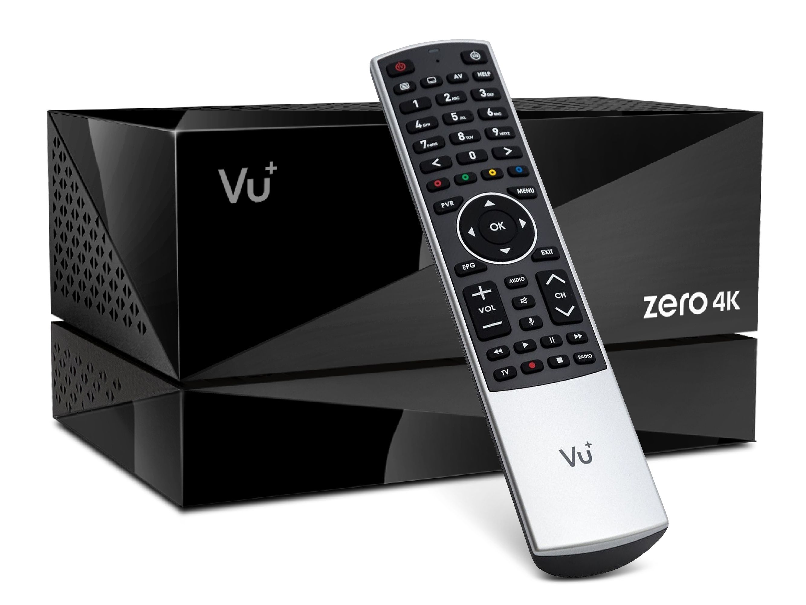 Bild von VU+ Zero 4K BT 1x DVB-C/T2 Tuner Linux Receiver UHD 2160p - incl. PVR-Kit 4 TB HDD