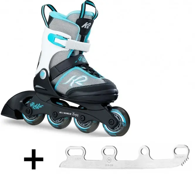 Bild von K2 MARLEE Kinder Inline Skate inkl. SABRES W4 Schlittschuh Eiskufen - 32-37