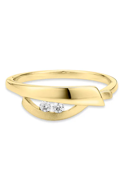 Bild von Bruno Banani Fingerring »Schmuck Geschenk Silber 925 Damenring«, mit Zirkonia (synth.)