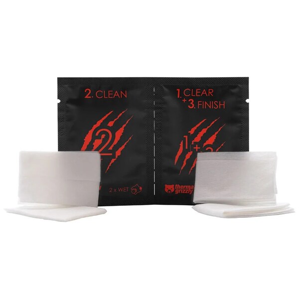 Bild von Thermal Grizzly CPU Kühler Thermal Grizzly Cleaning Wipes, Reinigungstücher