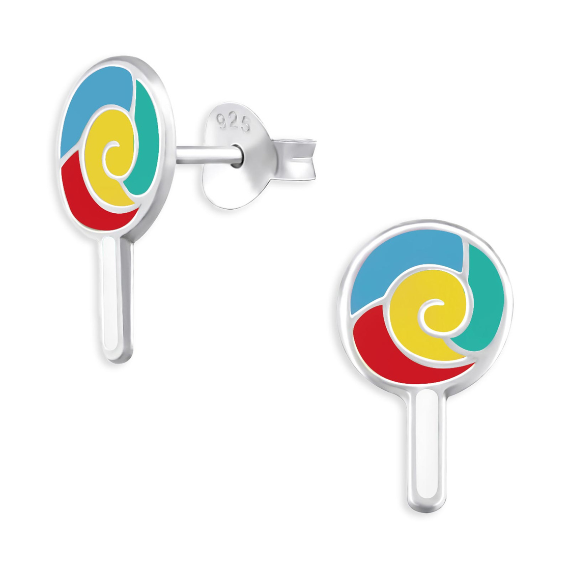 Bild von Lollipop Kinder Ohrringe aus 925 Silber