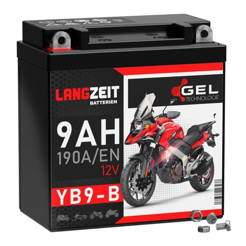 Bild von LANGZEIT Batterien GEL YB9-B 50914 12V 9Ah (LZ50914G8) – Die ideale Lösung für zuverlässige Energie