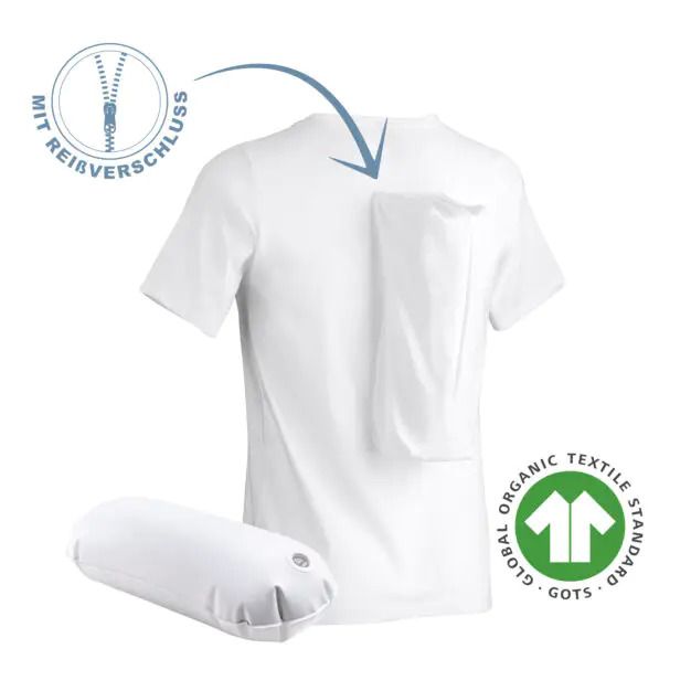 Bild von somnipax shirt Comfort mit Luftkissen - Lagerungs-Shirt gegen Schnarchen, für Männer Gr. XXXL
