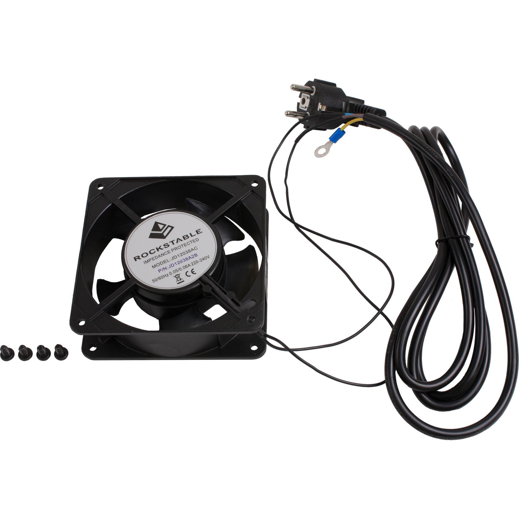 Bild von Rockstable 120mm Lüfter - Kühlgebläse - 112 m³/h - Schwarz - 1 Stück(e) - 610 g (RS19-FT1212)