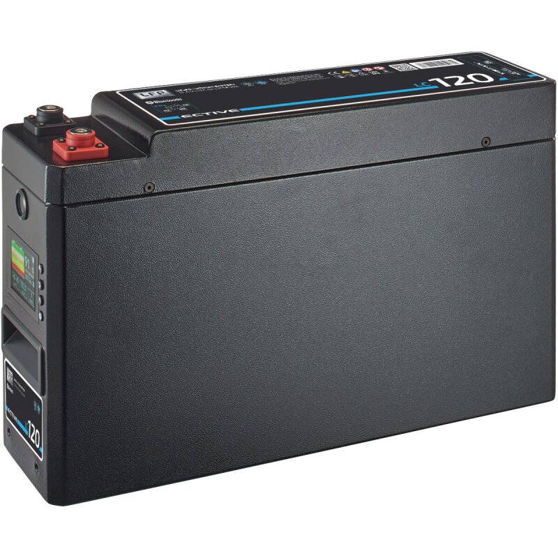 Bild von ECTIVE LC 120 SLIM LT 12V LiFePO4 Lithium Versorgungsbatterie 120Ah