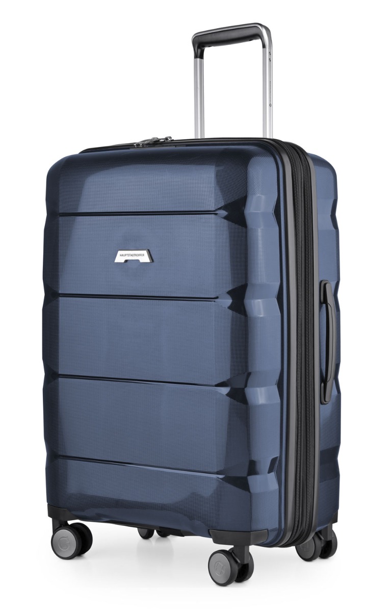 Bild von Britz - Koffer Hartschalenkoffer Trolley, TSA, 66 cm, 68 Liter Dunkelblau