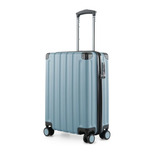 Bild von Q-Damm - Handgepäck Hartschale Poolblau matt, TSA, 54 cm, 38 Liter