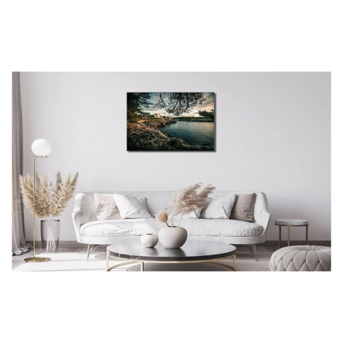 Bild von Victor (Zenith) Acrylglasbild "Haus am Meer" – 40 x 60 cm