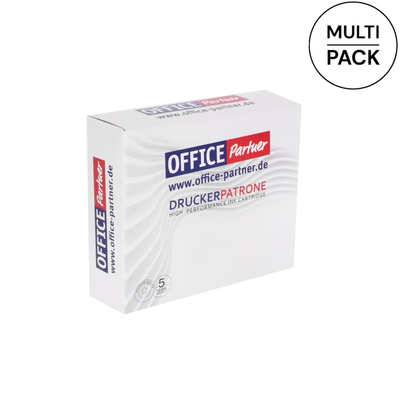 Bild von OFFICE-Partner Premium Druckerpatronen recycelt - alternativ zu HP 301XL - Multipack