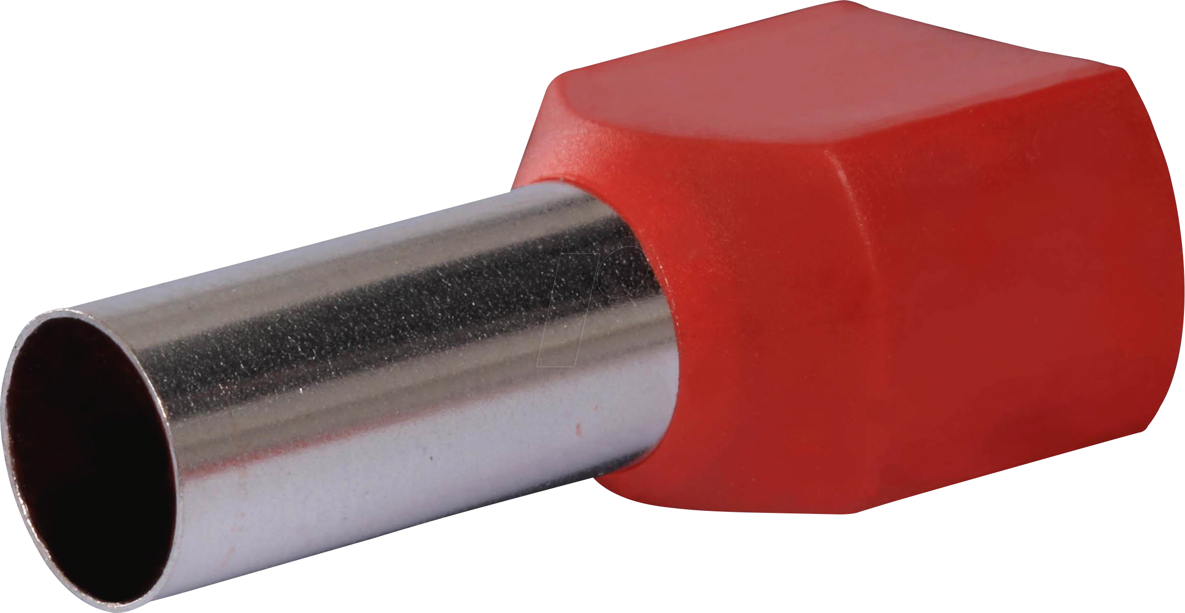 Bild von Quadrios Aderendhülsen Quadrios 22C440 Zwillings-Aderendhülse 10 mm² Teilisoliert Rot 1 Set, 22C440