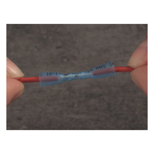 Bild von QUADRIOS Stoßverbinder, 22C467, 0,5 - 1,5 mm², Rot, Vollisoliert, 150 St.