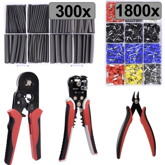 Bild von TRU COMPONENTS Aderendhülsen TRU COMPONENTS TC-13377596 Aderendhülsen-Sortiment Teilisoliert 1 Se, T24C031