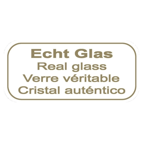 Bild von JACK Christbaumspitze aus Echt Glas 26 x 6 cm – Weihnachtsbaumspitze in Matt und Glanz