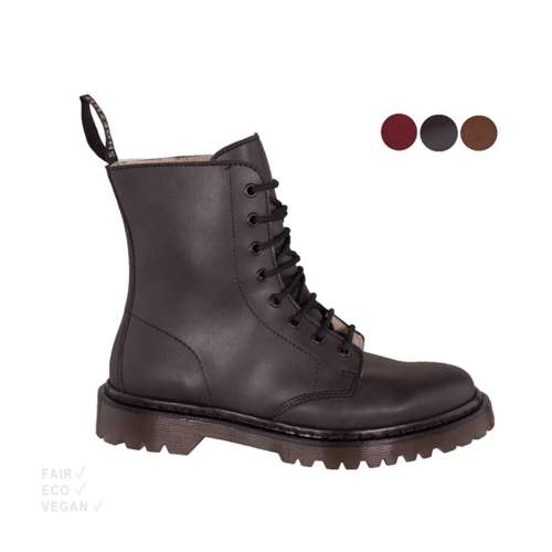 Bild von Shoezuu 8 Eye UK Boots Winter 42 nussbraun