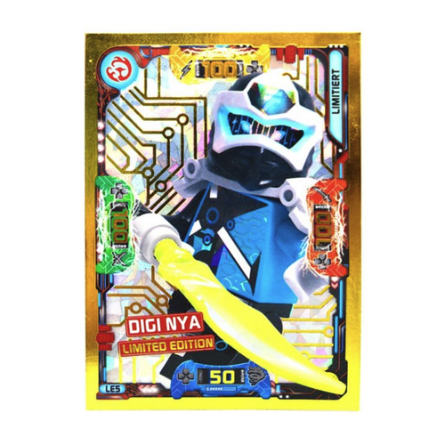 Bild von Blue Ocean Sammelkarte Lego Ninjago Karten Trading Cards Serie 5 - Gold Karte