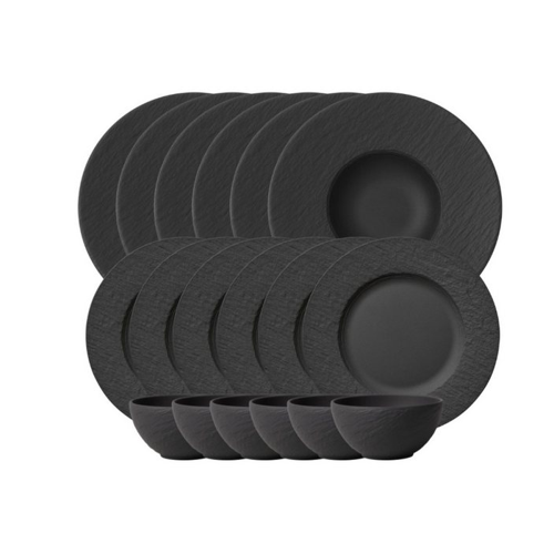 Bild von Villeroy & Boch Tafelservice Manufacture Rock Starterset 18tlg
