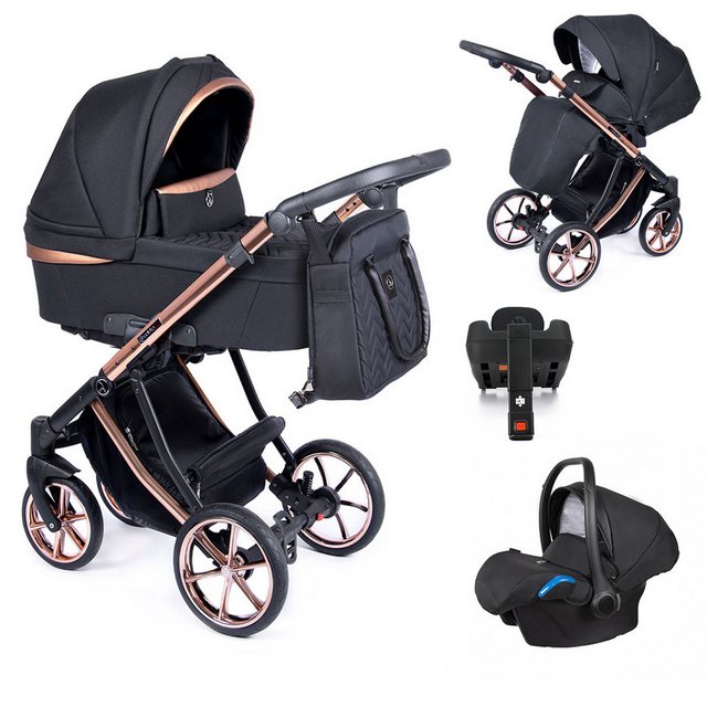 Bild von Coletto Kombi-Kinderwagen Dante 5 in 1 inkl. Sportsitz, Autositz, Iso und Zubehör in 12 Designs